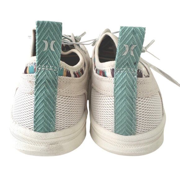 Hurley Castaic Beige Sneaker Size 6 Light Weight NWOB $89 Lace Up - Picture 4 of 12